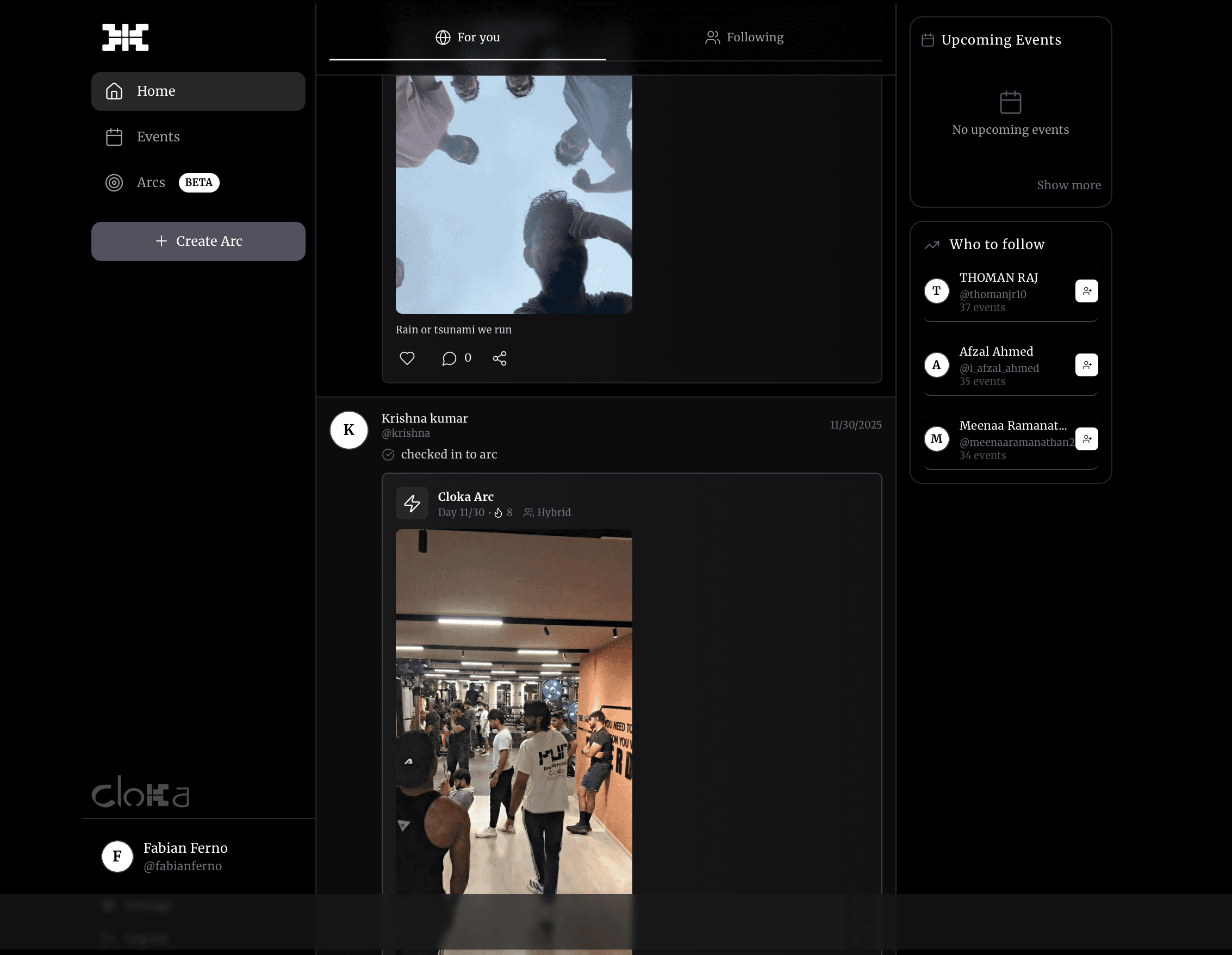 Cloka storefront and branding