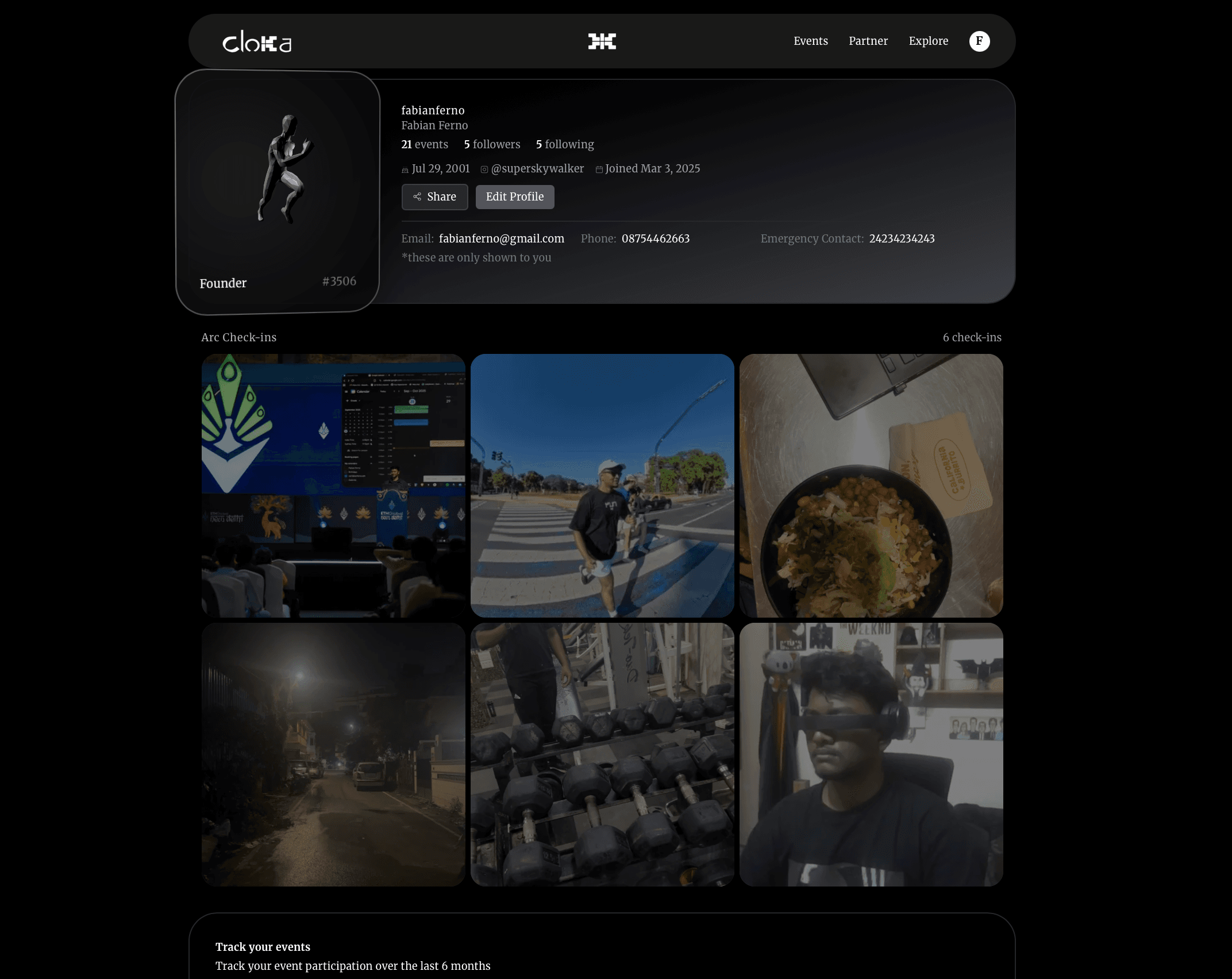Cloka handling scale and images