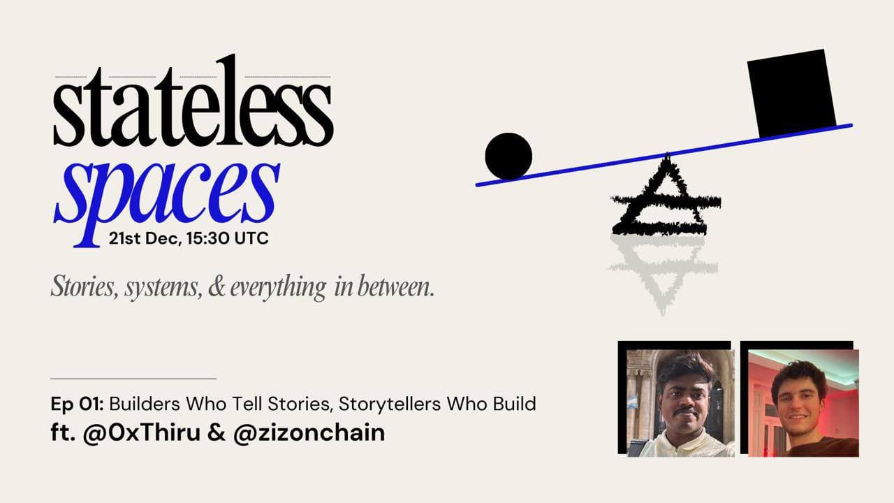 Stateless Spaces Ep.01